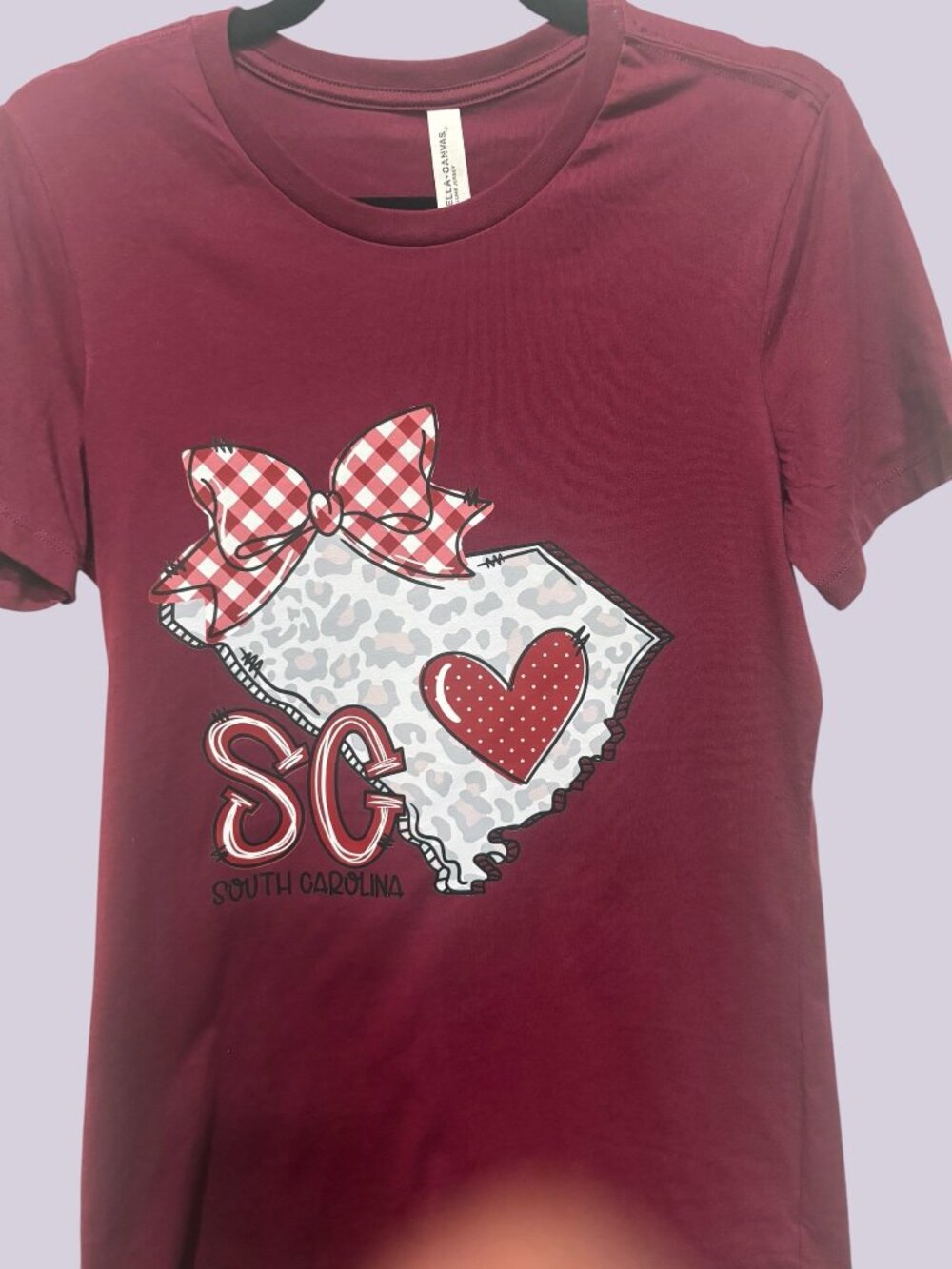 SC Gamecocks Fitted Graphic Tee